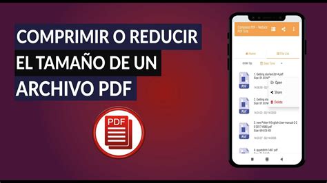 C Mo Comprimir O Reducir El Tama O De Un Archivo Pdf Al M Ximo Youtube