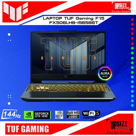 Jual Asus Tuf Gaming F15 Fx506lhb I565b6t O11 Bonfire Black Shopee Indonesia