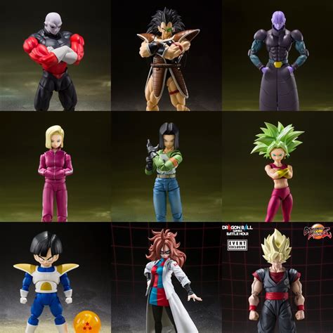 S H Figuarts Shf Dragon Ball Jiren Raditz Hit Android Kefla