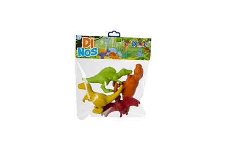 KIT BRINQUEDO DINOS C 4 Brinquedo Kendy Brincar Faz Parte