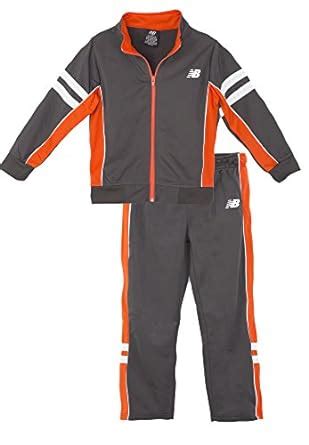 Amazon.com: (VG37) New Balance Little Boys 2 Piece Track Suit in Black/Lime Size: 2T: Sports ...