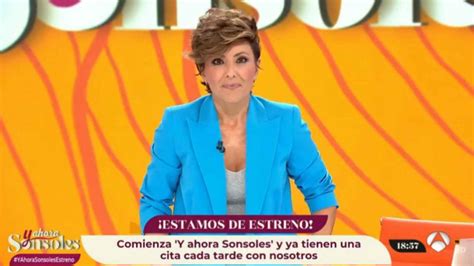 El emotivo mensaje de Sonsoles Ónega en el estreno de Y ahora Sonsoles