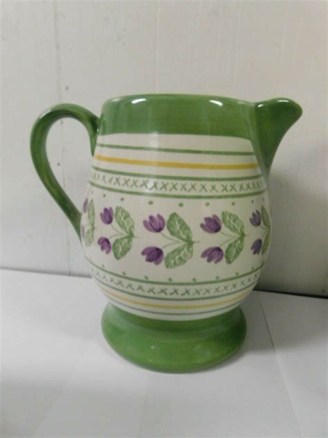 Pfaltzgraff Circle Of Kindness Inn Between Stout Pitcher Nib Ebay