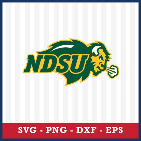 North Dakota State Bison Svg, North Dakota State Bison Logo | Inspire ...