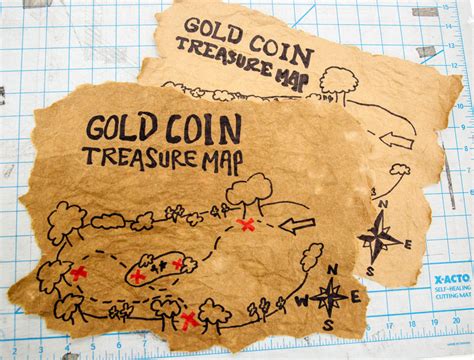 Diy Treasure Map - Diy Projects