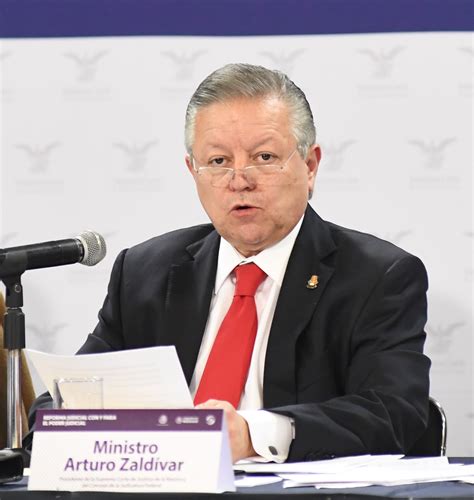 Ministro Presidente De La Scjn Y Del Cjf Arturo Zaldívar En La