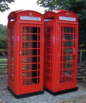 Full size replicas of the K2, K6 and K8 and K8 red telephone boxes from ...