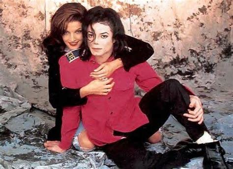 Wedding Portrait Of Michael And Lisa Marie Presley Jackson Mari