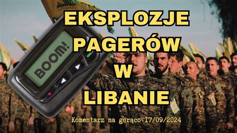 Tysiące rannych w eksplozjach pagerów preludium inwazji na Liban