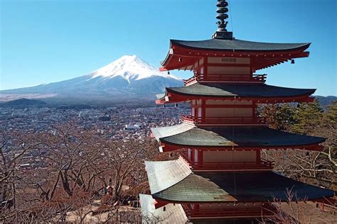 五重塔と富士山｜⛩新倉富士浅間神社｜山梨県富士吉田市 八百万の神