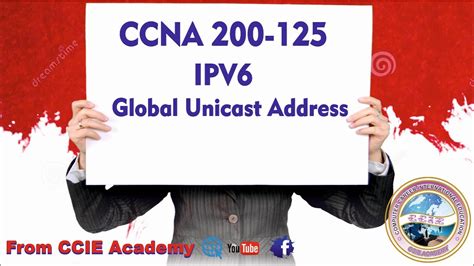 Ccna 200 125 Ipv6 Global Unicast Address In Urdu And Hindi Youtube