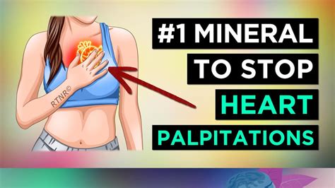 1 Mineral To Stop Heart Palpitations Youtube