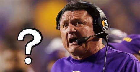 What Happened To LSU Football Coach Ed Orgeron?