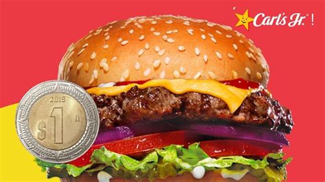 Carl s Jr celebra el Día de la Hamburguesa con hamburguesas en 1 peso