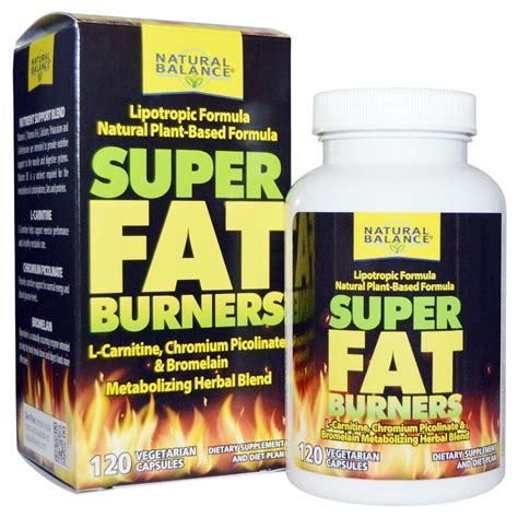 Natural Balance Super Fat Burners 120 Veggie Caps Iherb