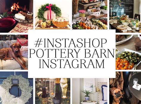 Instashop Get Your Holiday Shopping Done On Instagram Pottery Barn