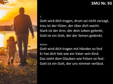 SMU 93 Gott Wird Dich Tragen Ppt Herunterladen