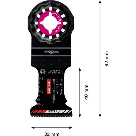 Bosch Expert Multimax Aiz Apit Mm Multi Tool Blade