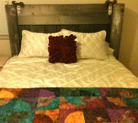 Rustic Barn Wood Bed Frame