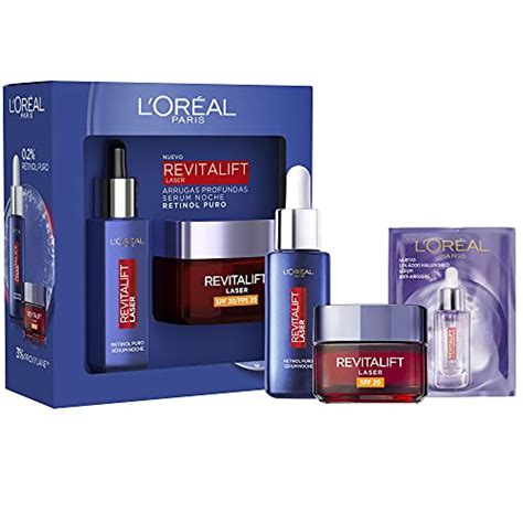 Pack L Or Al Paris Revitalift Laser Incluye Serum Retinol Y Crema D A