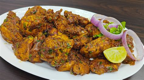 Juicy Spicy Chicken Fry Quick Masala Chicken Fry Recipe चिकन फ्राय Youtube