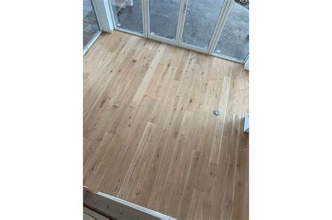 Unfinished Oak Flooring Micro Bevelled Strathearn Stone And Timber