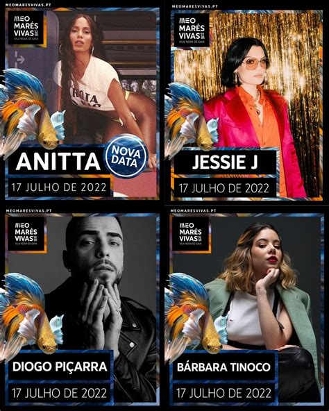 Festival Meo Mar S Vivas Reconfirmou Diogo Pi Arra E B Rbara