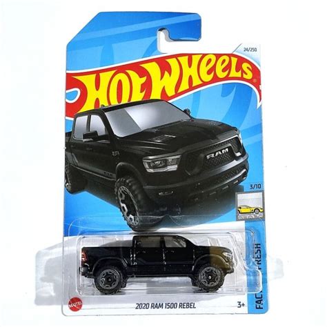 HOT WHEELS Hitam 風火輪 2020 公羊 1500 叛軍黑 E2024 蝦皮購物
