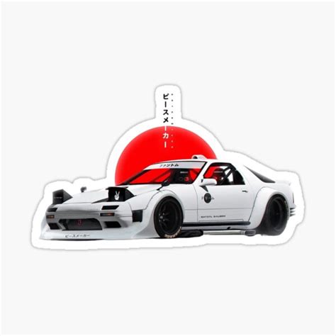 "Mazda RX7" Sticker for Sale by NDDJayasinghe | Redbubble