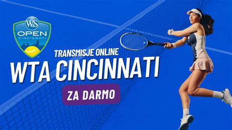 WTA Cincinnati za darmo Gdzie oglądać transmisje 2023