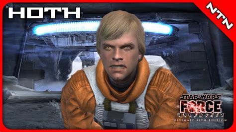 Star Wars The Force Unleashed Hoth Walkthrough Part 1 No