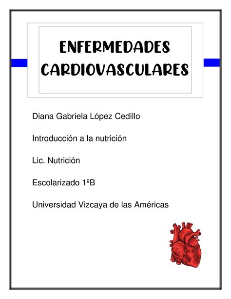 Enfermedades Cardiovasculares Enfermedades Cardiovasculares Diana