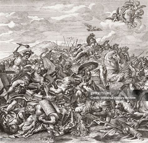 The Battle of Gaugamela, aka the Battle of Arbela, 331 BC, between... News Photo - Getty Images