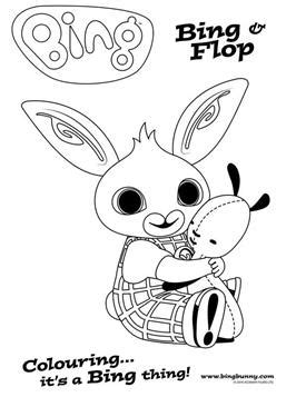 Kids-n-fun.com | 42 coloring pages of Bing Bunny