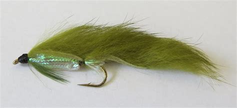 Olive Zonker Streamer Fly Feathergirl