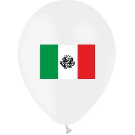 10 Ballons Latex HG95 Mexique PMS Abc PMS