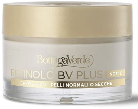 Anti Aging Night Cream For Dry And Normal Skin Bottega Verde Retinolo