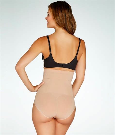 Spanx Womens Oncore High Waist Brief Beige Medium Gem