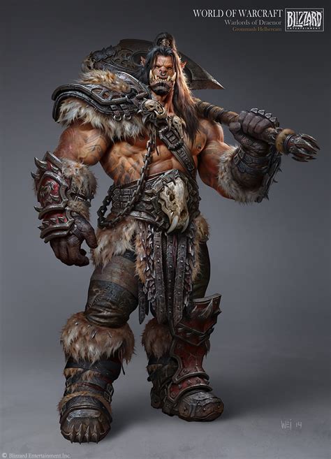 Wei Wang 2014 Warcraft 043 Wod Box Cover Standee S B 920×1276