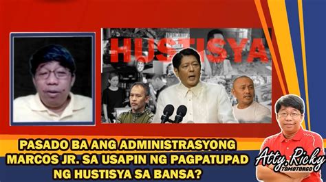 Pasado Ba Ang Administrasyong Marcos Jr Sa Usapin Ng Pagpatupad Ng