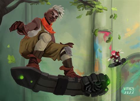 Artstation Ekko Arcane Fanart