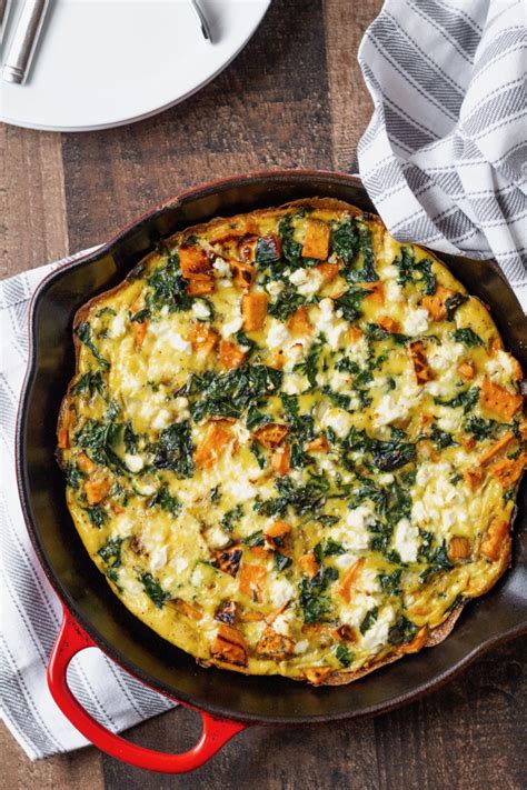 Sweet Potato And Kale Frittata Island Bakes