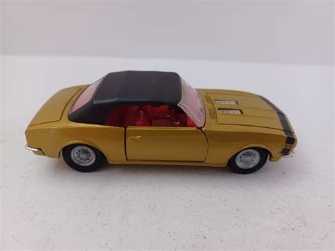 Corgi Toys 338 Chevrolet Camaro Ss 350 Golden Jacks Box Ebay