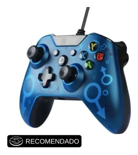 Controle Compatível Xbox One Series E Pc C Fio Manete Top Escorrega