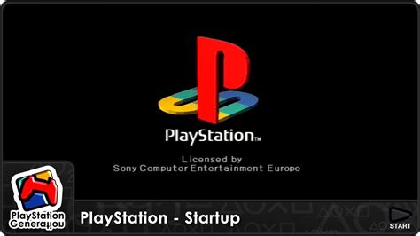 Playstation Boot Screen Startup Youtube