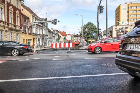 Uwaga kierowcy Kupiecka zamknięta Łącznik Zielonogórski