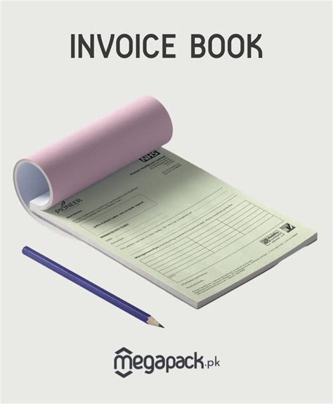 Carbonless Invoice Book Bill Book Custom Printing Megapack Pk