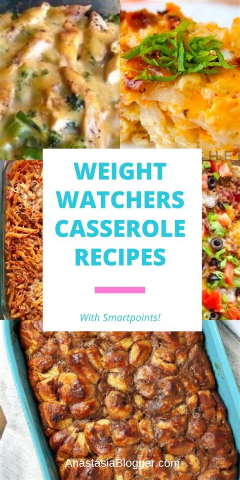 10 Weight Watchers Casseroles Recipes With Smartpoints Ww Freestyle