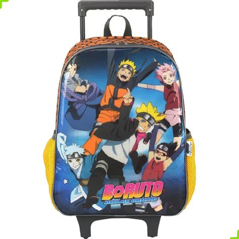 Mochila Boruto Naruto Next Generations De Rodinha Sasuke Tem Tem