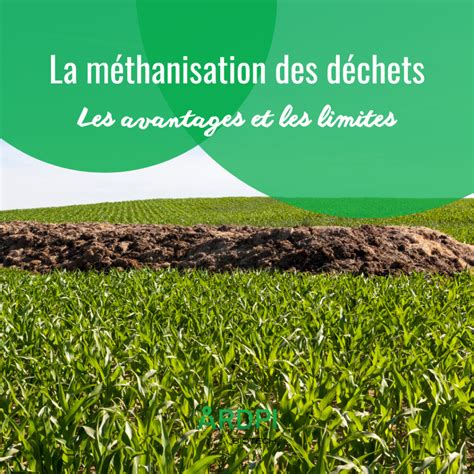 La méthanisation des déchets avantages et limites ARDPI Biotech